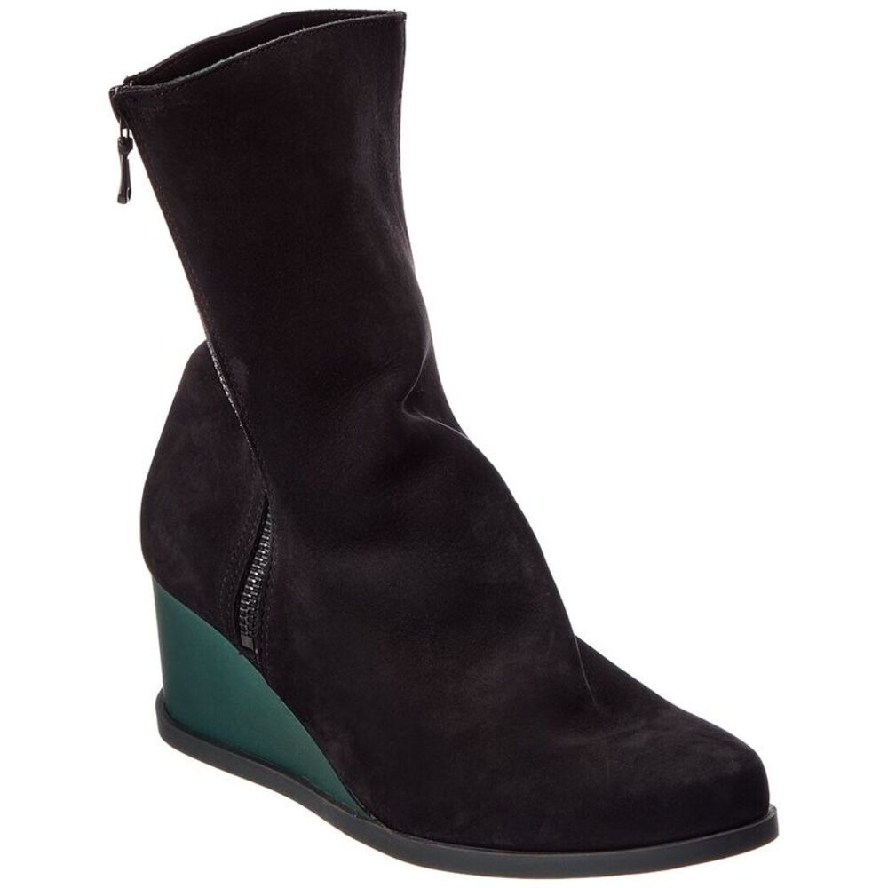 Arche Okolaa Leather Boot, Black